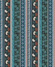 Load image into Gallery viewer, Ribbon Wallpaper - Palace Grove Collection - M&amp;K Studio - Swatch - Colorway: Topaz