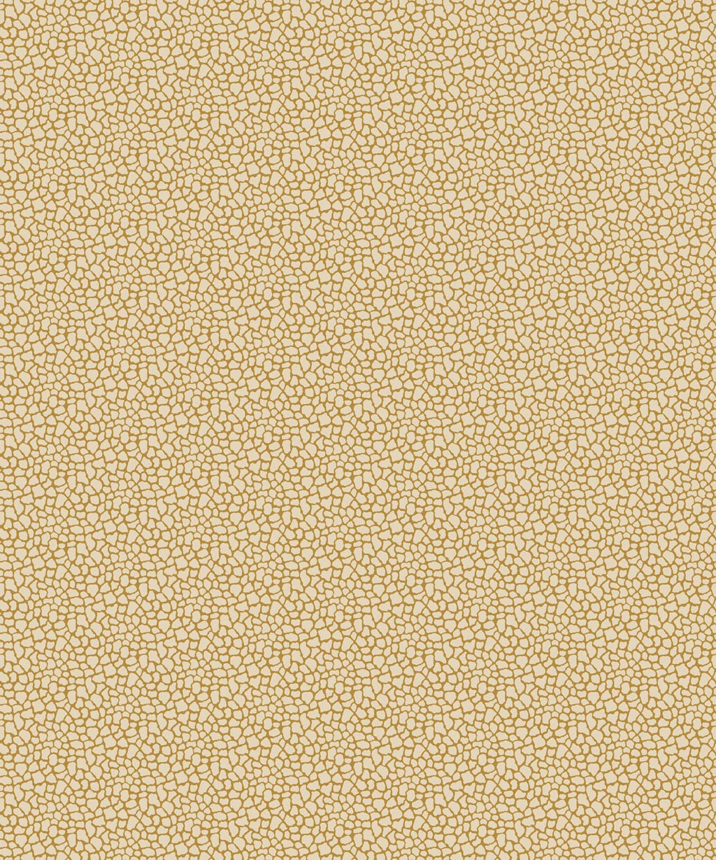 Petite Prints Collection by Milton and King Studio - Petite Prints: All Overs - Clay Wallpaper - Colourway: Golden - Swatch