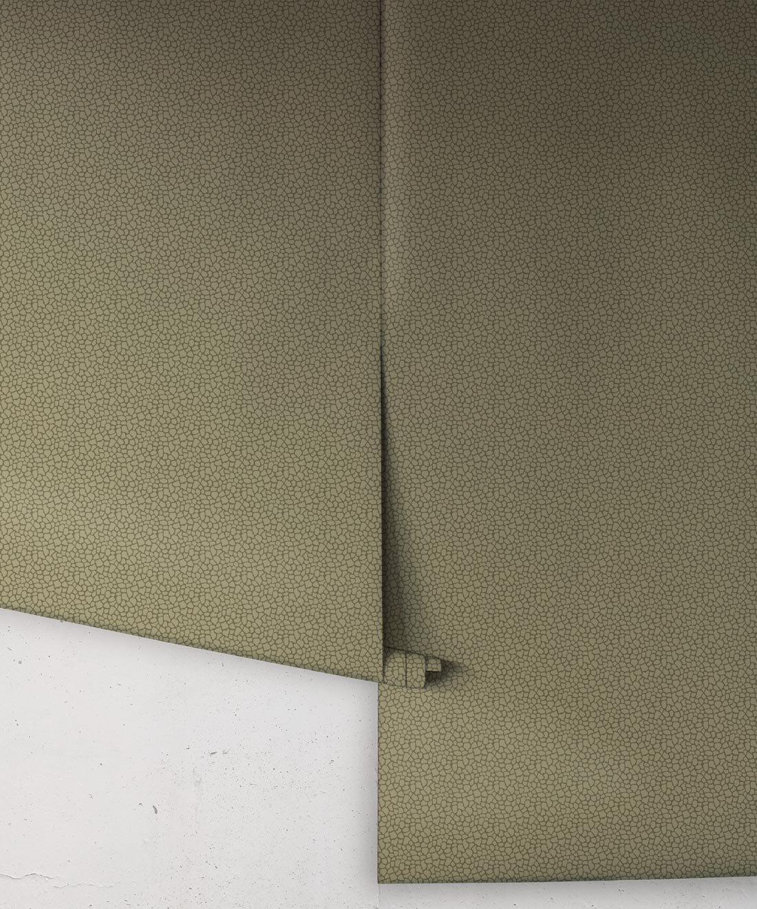Petite Prints Collection by Milton and King Studio - Petite Prints: All Overs - Clay Wallpaper - Colourway: Olive - Roll