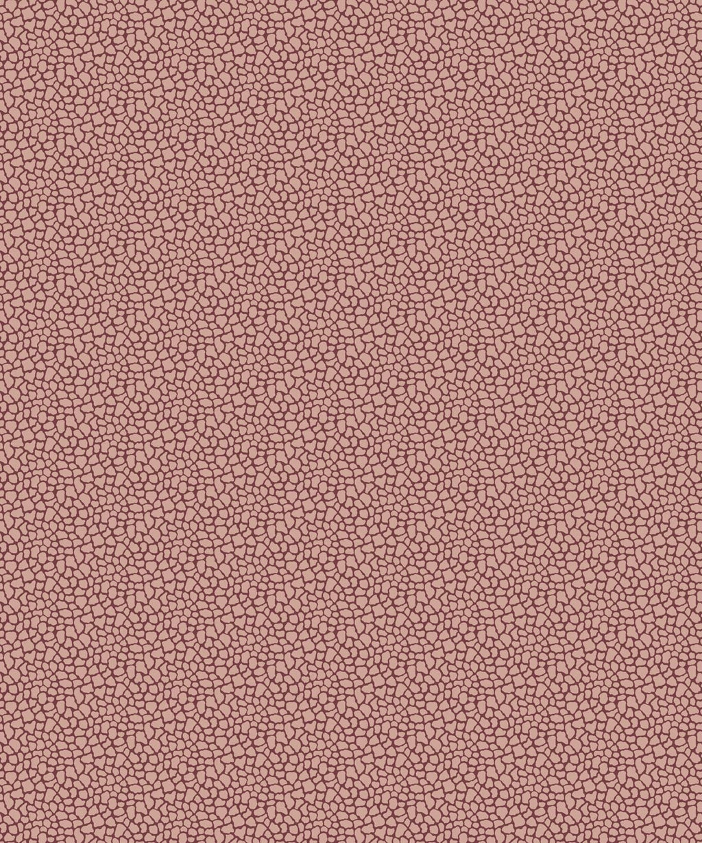 Petite Prints Collection by Milton and King Studio - Petite Prints: All Overs - Clay Wallpaper - Colourway: Ruby - Swatch