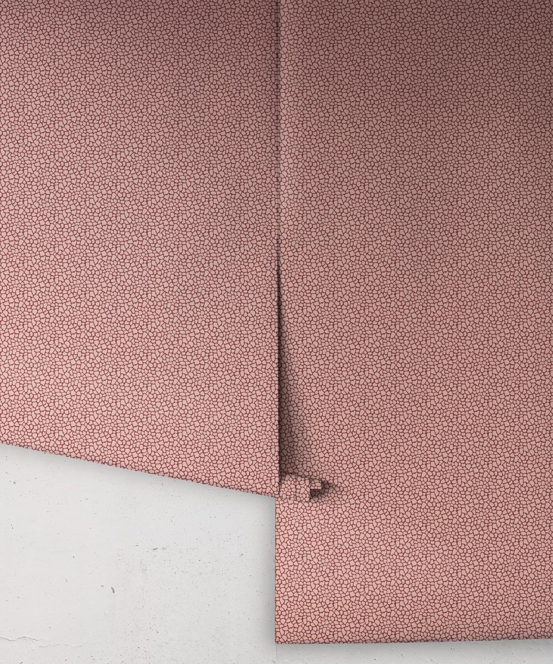 Petite Prints Collection by Milton and King Studio - Petite Prints: All Overs - Clay Wallpaper - Colourway: Ruby - Roll