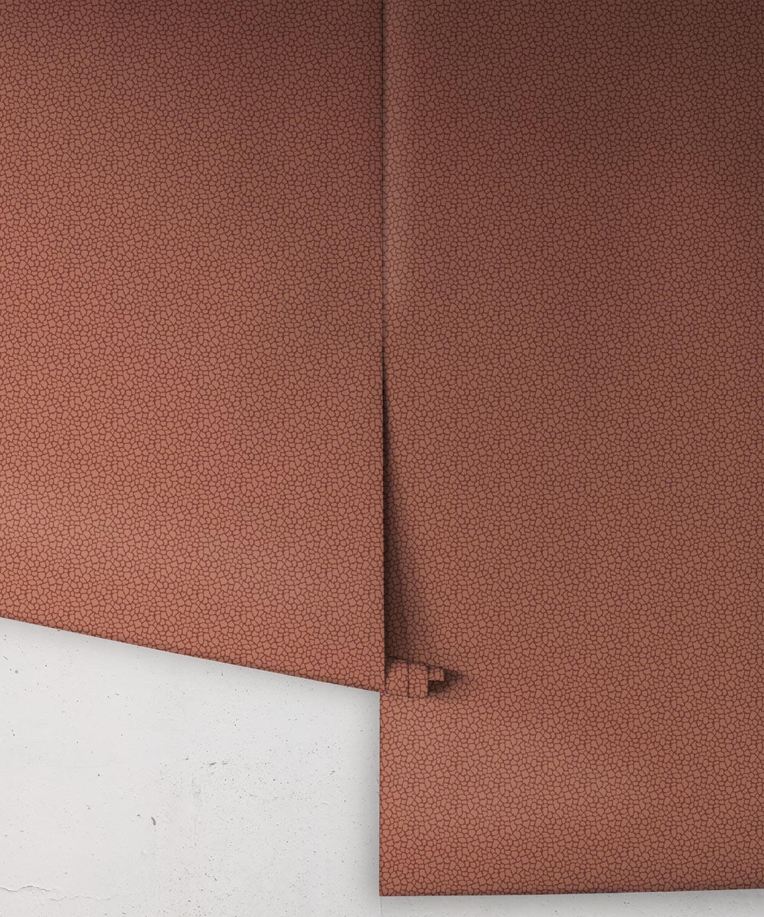 Petite Prints Collection by Milton and King Studio - Petite Prints: All Overs - Clay Wallpaper - Colourway: Terracotta - Roll