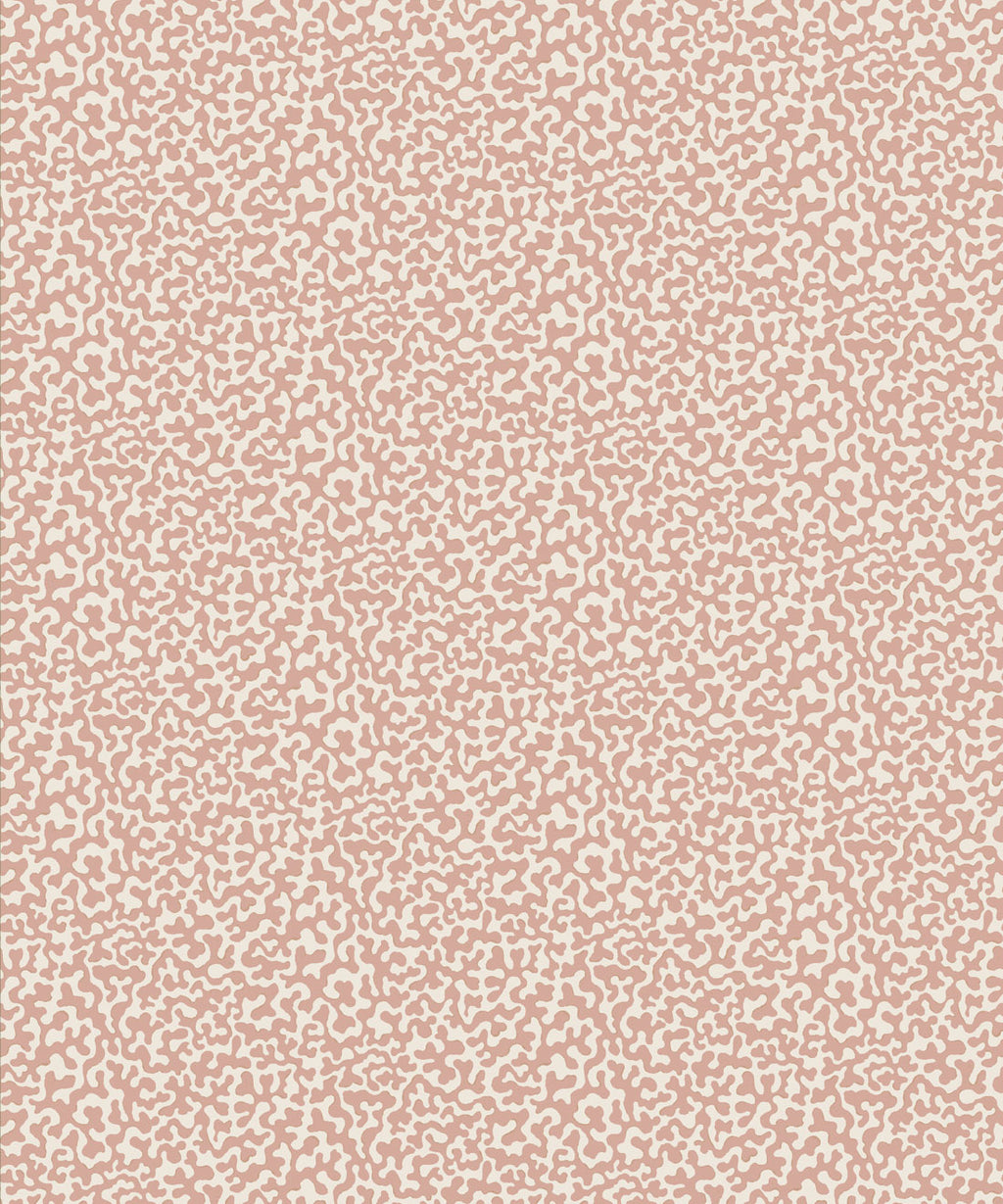 Petite Prints Collection by Milton and King Studio - Petite Prints: All Overs - Coral Wallpaper - Colourway: Blush - Swatch