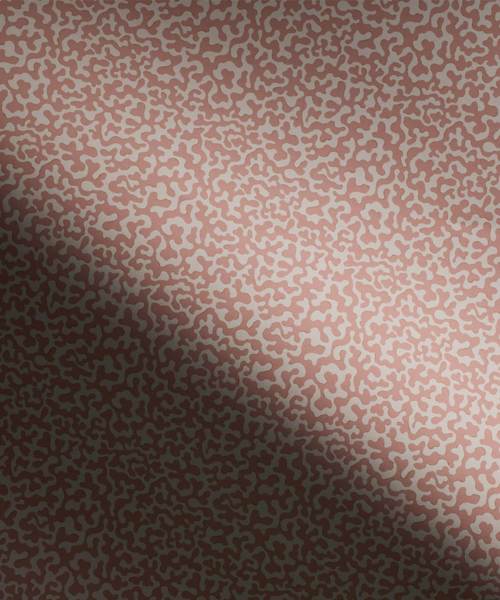 Petite Prints Collection by Milton and King Studio - Petite Prints: All Overs - Coral Wallpaper - Colourway: Blush - Insitu 2
