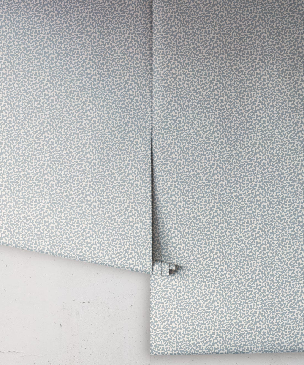 Petite Prints Collection by Milton and King Studio - Petite Prints: All Overs - Coral Wallpaper - Colourway: Periwinkle - Roll