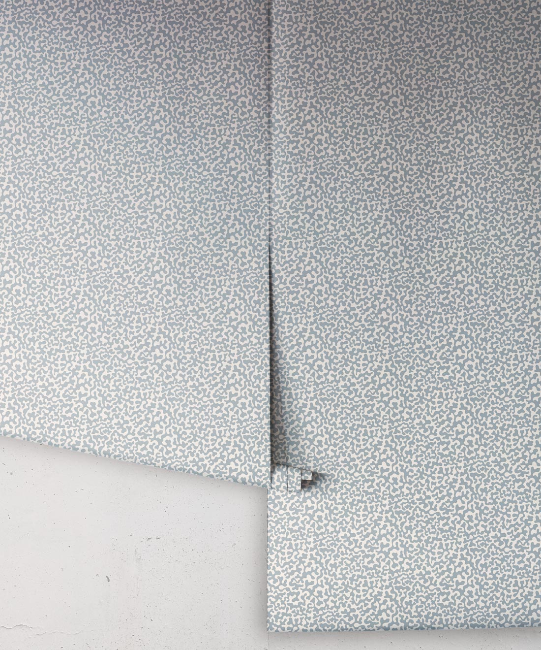 Petite Prints Collection by Milton and King Studio - Petite Prints: All Overs - Coral Wallpaper - Colourway: Periwinkle - Roll