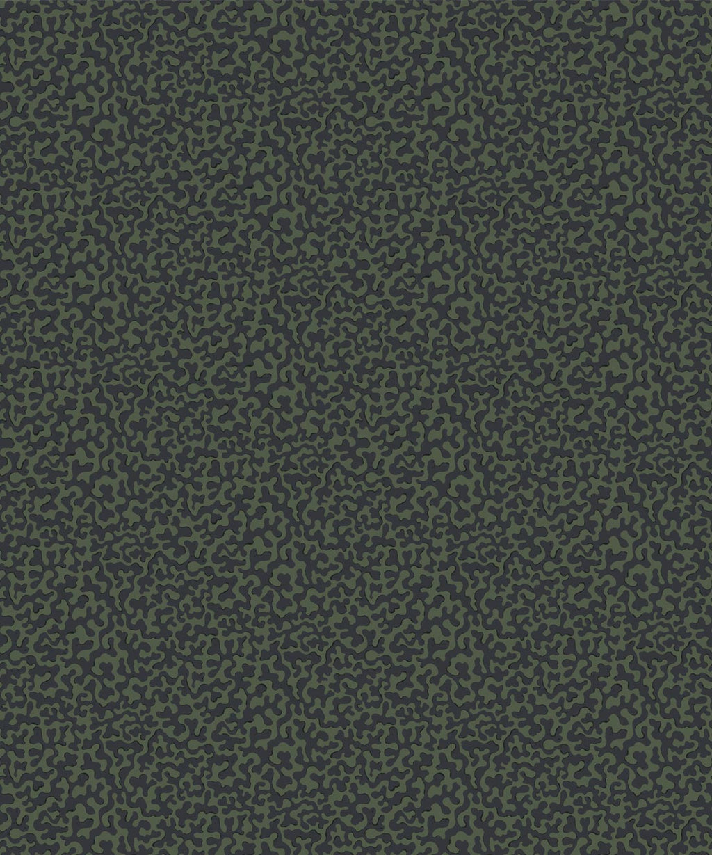 Petite Prints Collection by Milton and King Studio - Petite Prints: All Overs - Coral Wallpaper - Colourway: River - Swatch