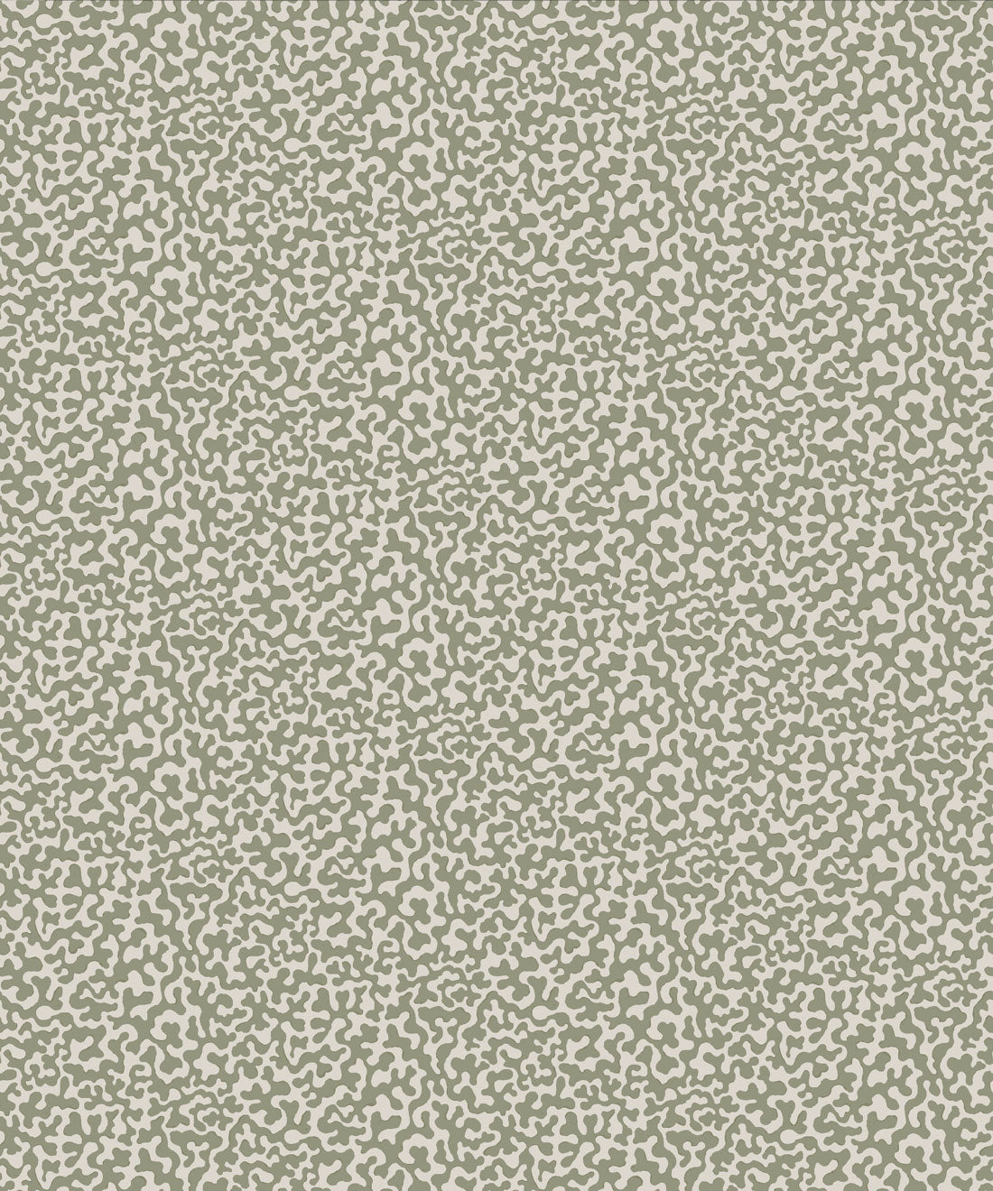 Petite Prints Collection by Milton and King Studio - Petite Prints: All Overs - Coral Wallpaper - Colourway: Sage - Swatch