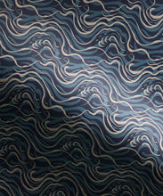 Load image into Gallery viewer, Petite Prints Collection by Milton and King Studio - Petite Prints: All Overs - Edo Wallpaper - Colourway: Tide - Insitu 2