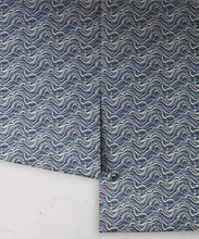 Load image into Gallery viewer, Petite Prints Collection by Milton and King Studio - Petite Prints: All Overs - Edo Wallpaper - Colourway: Tide - Roll