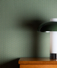 Load image into Gallery viewer, Petite Prints Collection by Milton and King Studio - Petite Prints: All Overs - Pip Wallpaper - Colourway: Teal - Insitu