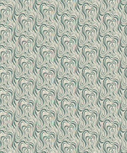 Load image into Gallery viewer, Petite Prints Collection by Milton and King Studio - Petite Prints: All Overs - Ripple Wallpaper - Colourway: Teal - Swatch