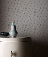 Load image into Gallery viewer, Petite Prints Collection by Milton and King Studio - Petite Prints: Florals - Clara Wallpaper - Colourway: Blush - Insitu