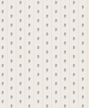 Load image into Gallery viewer, Petite Prints Collection by Milton and King Studio - Petite Prints: Florals - Jane Wallpaper - Colourway: Cornflower - Swatch