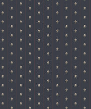 Load image into Gallery viewer, Petite Prints Collection by Milton and King Studio - Petite Prints: Florals - Jane Wallpaper - Colourway: Indigo - Swatch