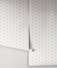 Load image into Gallery viewer, Petite Prints Collection by Milton and King Studio - Petite Prints: Florals - Jane Wallpaper - Colourway: Wheat - Roll