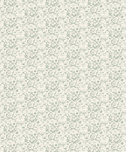 Load image into Gallery viewer, Petite Prints Collection by Milton and King Studio - Petite Prints: Florals - Lark Wallpaper - Colourway: DuckEgg - Swatch