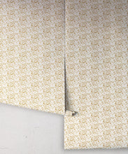 Load image into Gallery viewer, Petite Prints Collection by Milton and King Studio - Petite Prints: Florals - Lark Wallpaper - Colourway: Ochre - Roll