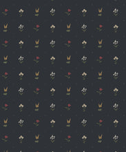 Load image into Gallery viewer, Petite Prints Collection by Milton and King Studio - Petite Prints: Florals - Mable Wallpaper - Colourway: Indigo - Swatch