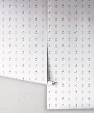 Load image into Gallery viewer, Petite Prints Collection by Milton and King Studio - Petite Prints: Florals - Mable Wallpaper - Colourway: Periwinkle - Roll
