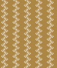 Load image into Gallery viewer, Petite Prints Collection by Milton and King Studio - Petite Prints: Florals - Pearl Wallpaper - Colourway: Ochre - Swatch