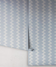 Load image into Gallery viewer, Petite Prints Collection by Milton and King Studio - Petite Prints: Florals - Pearl Wallpaper - Colourway: Periwinkle - Roll