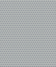 Load image into Gallery viewer, Petite Prints Collection by Milton and King Studio - Petite Prints: Florals - Sprig Wallpaper - Colourway: Indigo - Swatch
