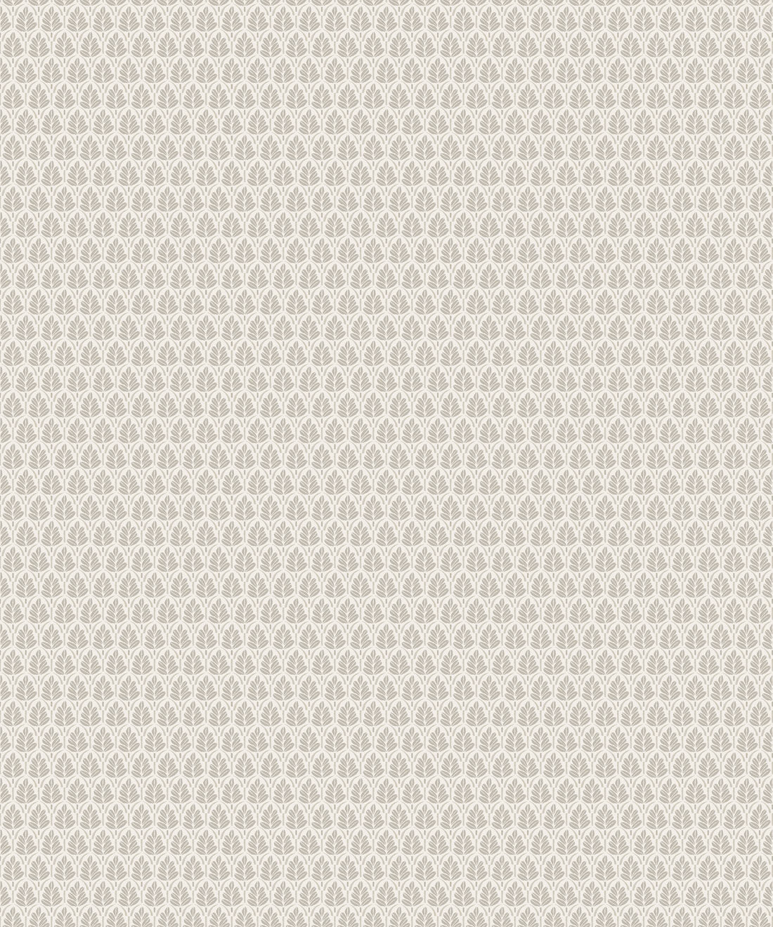 Petite Prints Collection by Milton and King Studio - Petite Prints: Florals - Sprig Wallpaper - Colourway: Stone - Swatch
