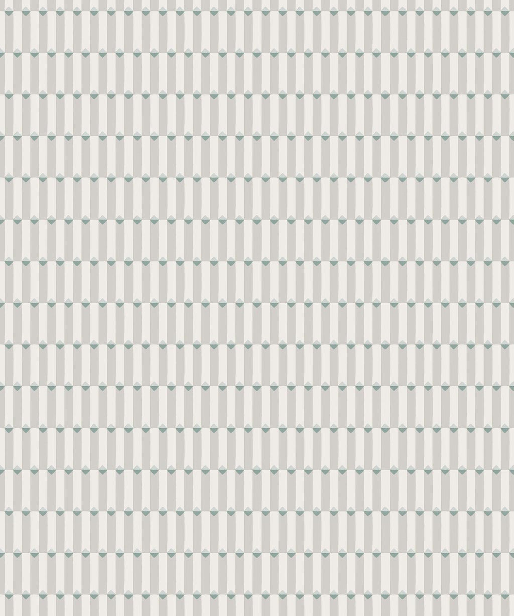 Petite Prints Collection by Milton and King Studio - Petite Prints: Geometrics - Axis Wallpaper - Colourway: Cloud - Swatch