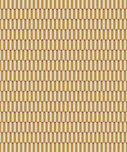 Load image into Gallery viewer, Petite Prints Collection by Milton and King Studio - Petite Prints: Geometrics - Axis Wallpaper - Colourway: Gold - Swatch