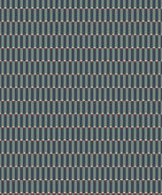 Load image into Gallery viewer, Petite Prints Collection by Milton and King Studio - Petite Prints: Geometrics - Axis Wallpaper - Colourway: Nautical - Swatch