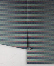 Load image into Gallery viewer, Petite Prints Collection by Milton and King Studio - Petite Prints: Geometrics - Axis Wallpaper - Colourway: Nautical - Roll