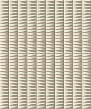 Load image into Gallery viewer, Petite Prints Collection by Milton and King Studio - Petite Prints: Geometrics - Flag Wallpaper - Colourway: Sage - Swatch