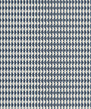 Load image into Gallery viewer, Petite Prints Collection by Milton and King Studio - Petite Prints: Geometrics - Gem Wallpaper - Colourway: Indigo - Swatch