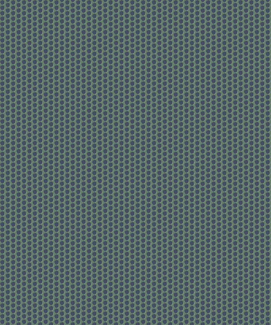 Petite Prints Collection by Milton and King Studio - Petite Prints: Geometrics - Spot Wallpaper - Colourway: Indigo - Swatch