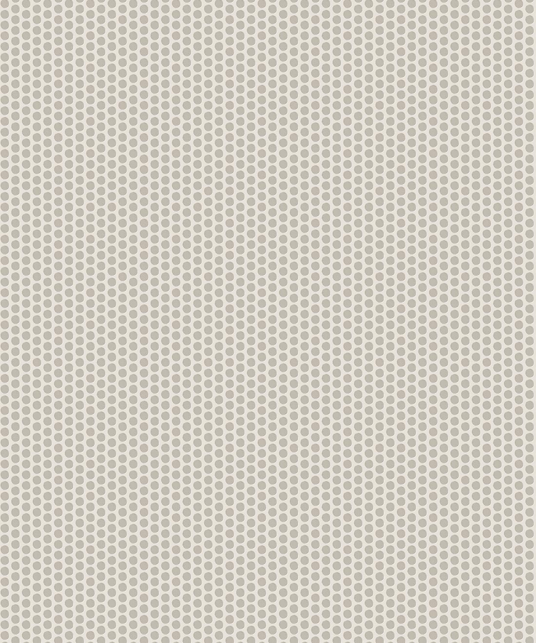 Petite Prints Collection by Milton and King Studio - Petite Prints: Geometrics - Spot Wallpaper - Colourway: Stone - Swatch