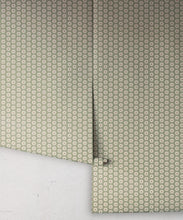Load image into Gallery viewer, Petite Prints Collection by Milton and King Studio - Petite Prints: Geometrics - Sunburst Wallpaper - Colourway: Sage - Roll
