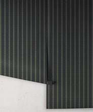 Load image into Gallery viewer, Big Top Wallpaper - Colorway: Indigo - Petite Prints - Stripes Collection - Roll