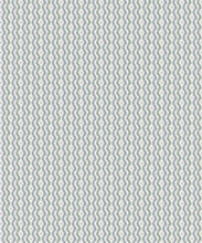 Load image into Gallery viewer, Cello Wallpaper - Colorway: Aqua - Petite Prints - Stripes Collection - Swatch