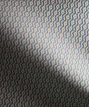 Load image into Gallery viewer, Cello Wallpaper - Colorway: Aqua - Petite Prints - Stripes Collection - FlatLay