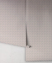 Load image into Gallery viewer, Dew Wallpaper - Colorway: Nautical - Petite Prints - Stripes Collection - Roll