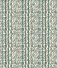 Load image into Gallery viewer, Nomad Wallpaper - Colorway: Teal - Petite Prints - Stripes Collection - Swatch
