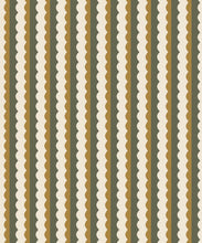 Load image into Gallery viewer, Otto Wallpaper - Colorway: Olive - Petite Prints - Stripes Collection - Swatch
