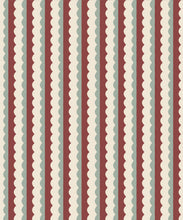 Load image into Gallery viewer, Otto Wallpaper - Colorway: Russet - Petite Prints - Stripes Collection - Swatch