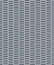 Load image into Gallery viewer, Rail Wallpaper - Colorway: Nautical - Petite Prints - Stripes Collection - Swatch