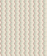 Load image into Gallery viewer, Shore Wallpaper - Colorway: Aqua - Petite Prints - Stripes Collection - Swatch