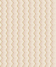 Load image into Gallery viewer, Shore Wallpaper - Colorway: Golden - Petite Prints - Stripes Collection - Swatch