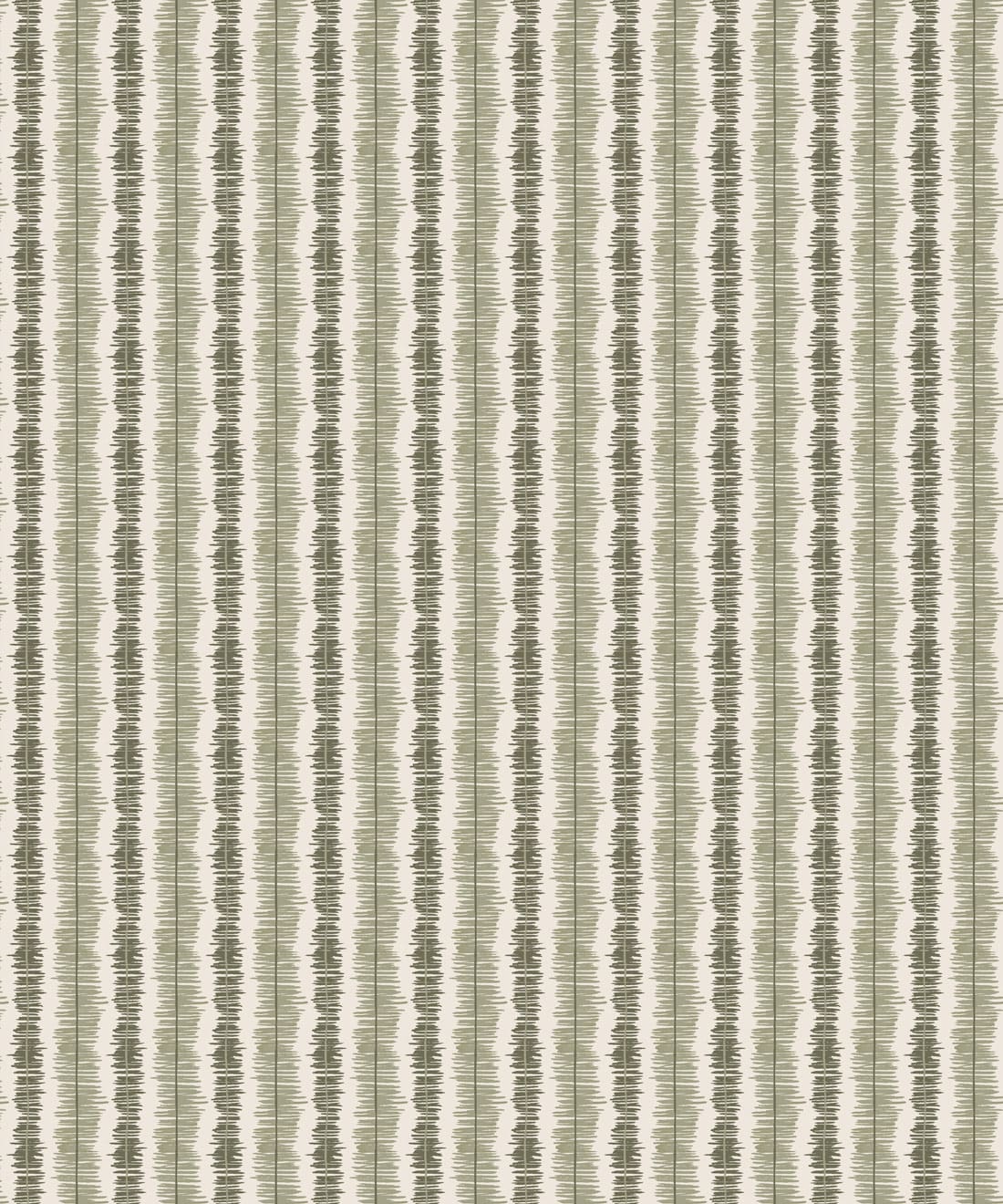 Stitch Wallpaper - Colorway: Olive - Petite Prints - Stripes Collection - Swatch