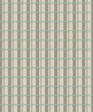 Load image into Gallery viewer, Twill Wallpaper - Colorway: Sage - Petite Prints - Stripes Collection - Swatch