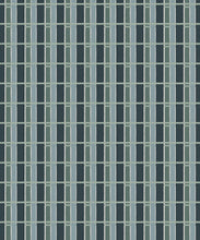Load image into Gallery viewer, Twill Wallpaper - Colorway: Teal - Petite Prints - Stripes Collection - Swatch